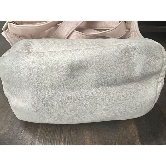 Betsey Johnson Purse Backpack Bag Girls Pink Bow Quilted Hearts Coquette Y2K - Picture 11 of 15